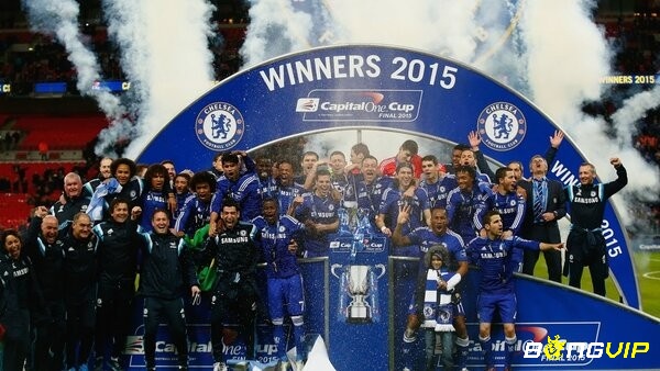 Chelsea cũng đã có 5 lần vô địch EFL Cup