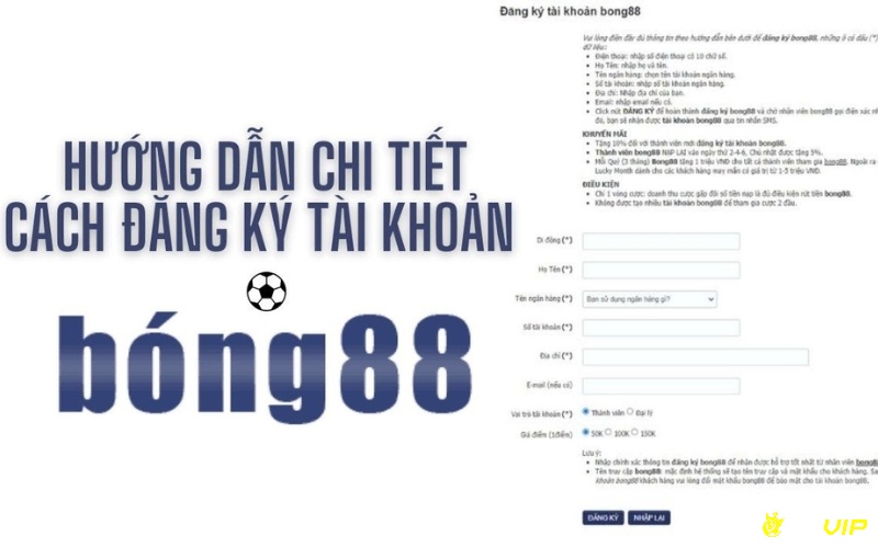 Lưu ý khi mở tài khoản Bong88