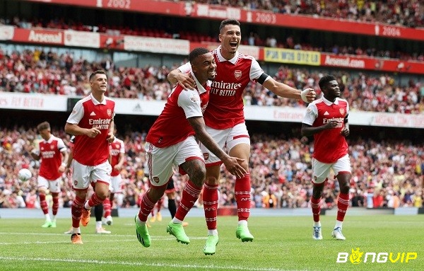 Arsenal vừa đánh bại Nottingham với chiến thắng 5-0 tại sân nhà