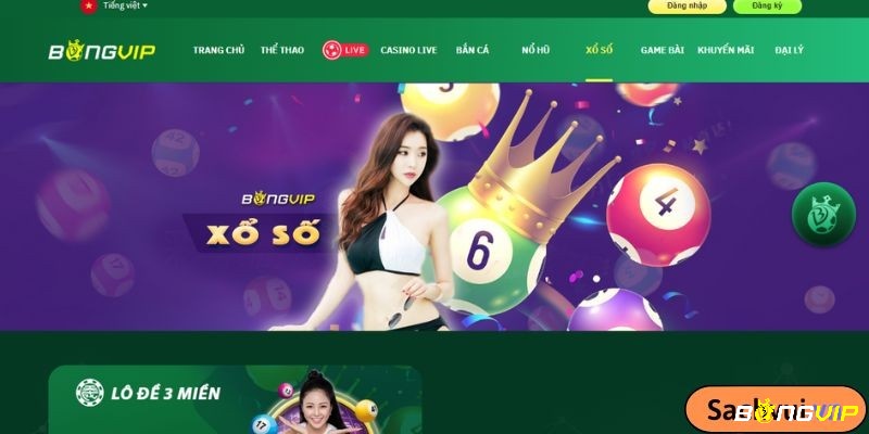 Game xổ số tại bong vip