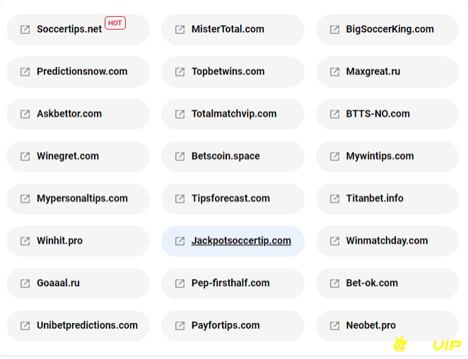 Danh sách web tip bóng đá hàng đầu thế giới