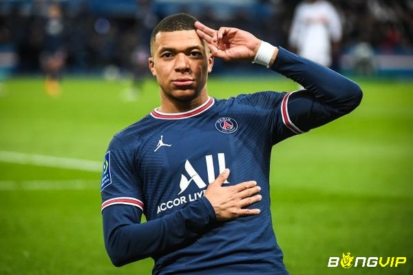 Top 1 Kylian Mbappe thuộc câu lạc bộ Paris Saint-Germain