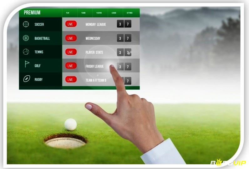 Hình thức cá độ golf online