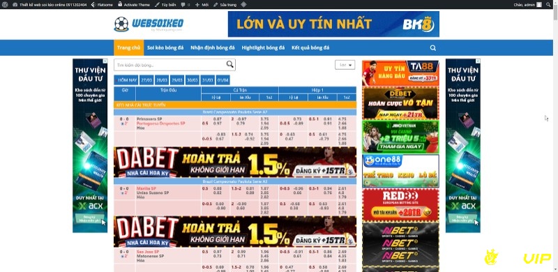 Khám phá ngay những trang web hỗ trợ chọn tỷ lệ kèo bóng đá uy tín nhất nhé