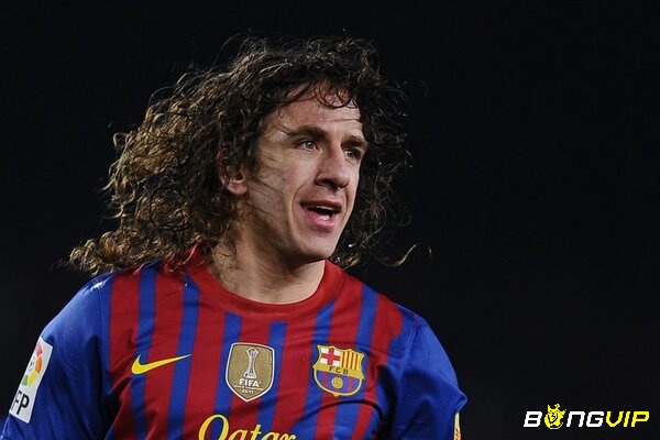 Carles Puyol có 593 lần ra sân trong màu áo của Barca