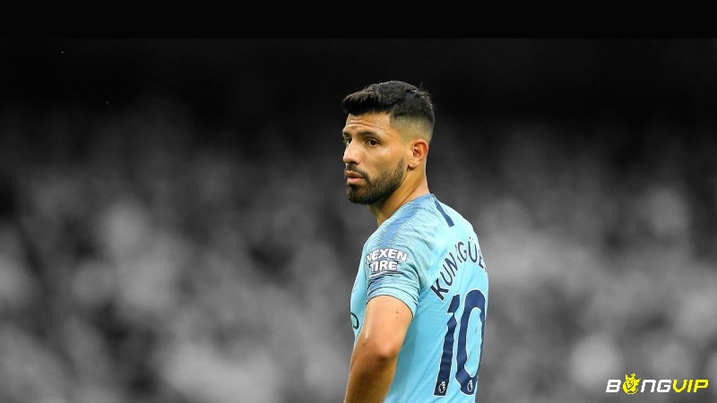 Sergio Agüero có 184 bàn về thứ 4 top cầu thủ ghi bàn nhiều nhất Ngoại hạng Anh