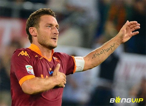 Francesco Totti luôn thi đấu nhiệt huyết mỗi khi ra sân