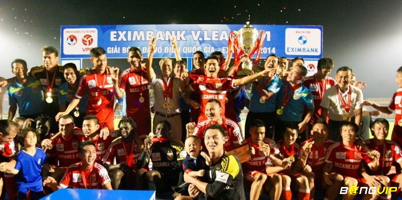 Câu lạc bộ vô địch V League nhiều nhất Becamex Bình Dương