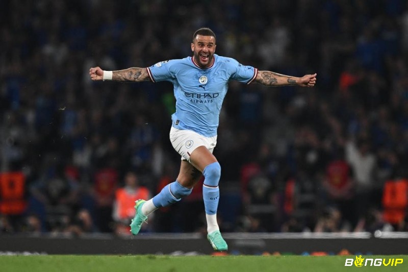 Top hậu vệ chơi hay nhất làng túc cầu: Cầu thủ Kyle Walker