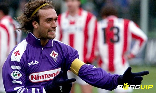 Gabriel Batistuta là tiền đạo với kỹ năng điều khiển bóng vô cùng điêu luyện