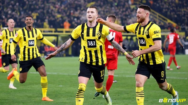 Màu áo vàng đen quen thuộc của đội bóng CLB Dortmund