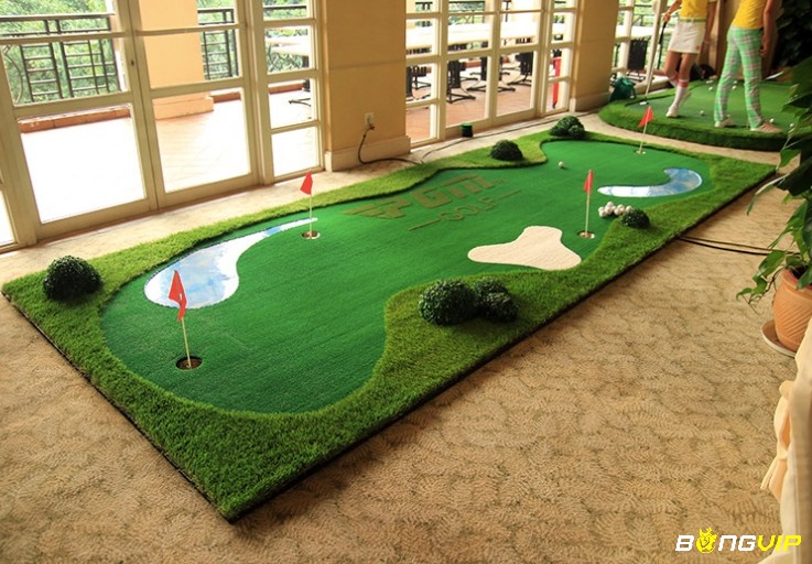 Nếu mà thiếu đi thảm tập thì việc chơi golf không thể hoàn hảo