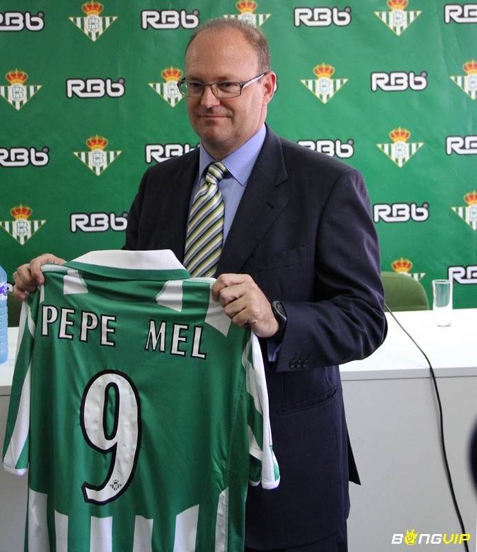 Pepe Mel đã dẫn dắt clb betis đi đến những đỉnh cao của bóng đá