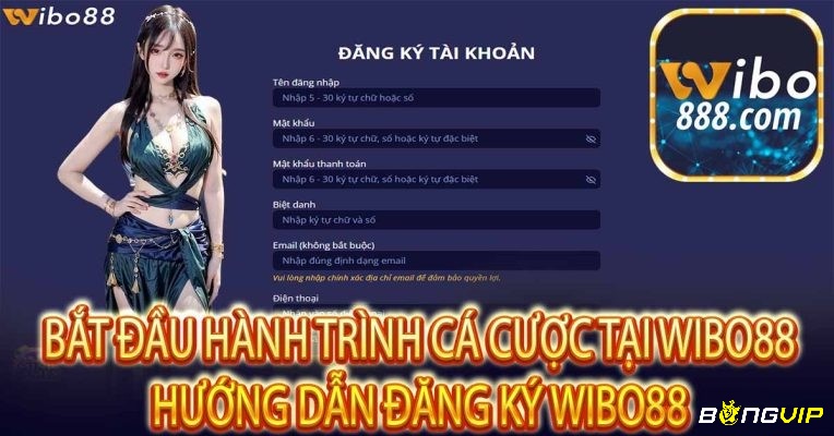 Cách đăng ký tài khoản đăng nhập Wibo88 đơn giản