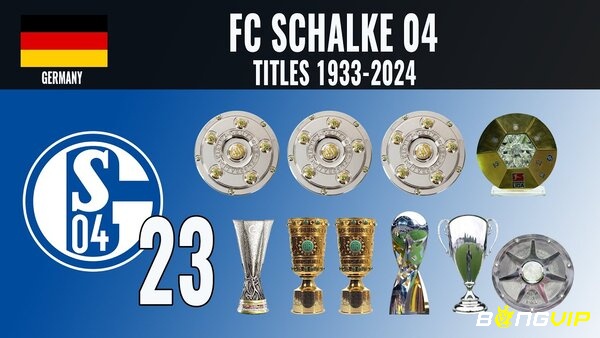 Schalke 04 giành được rất nhiều danh hiệu lớn trong và ngoài nước