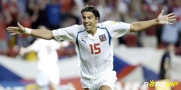 Milan Baros vượt qua nhiều đối thủ để giành danh hiệu Vua phá lưới 