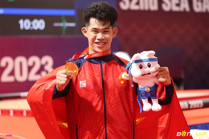 Trần Minh Trí đã xuất sắc mang về tấm huy chương vàng SEA Games đầu tiên