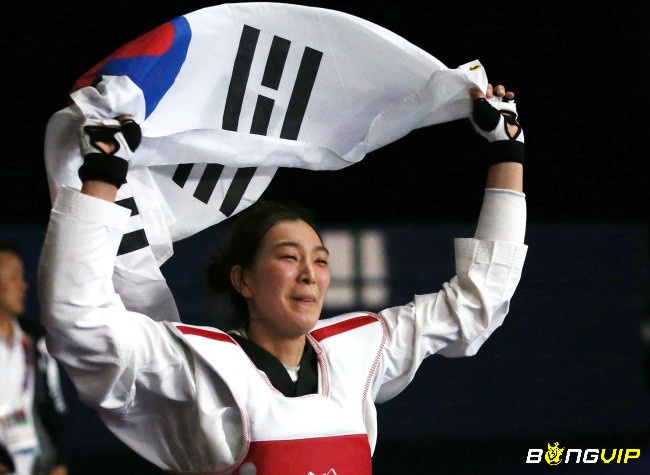 Hwang Kyung-Seon đã chứng minh được tài năng của bản thân trong bộ môn Taekwondo