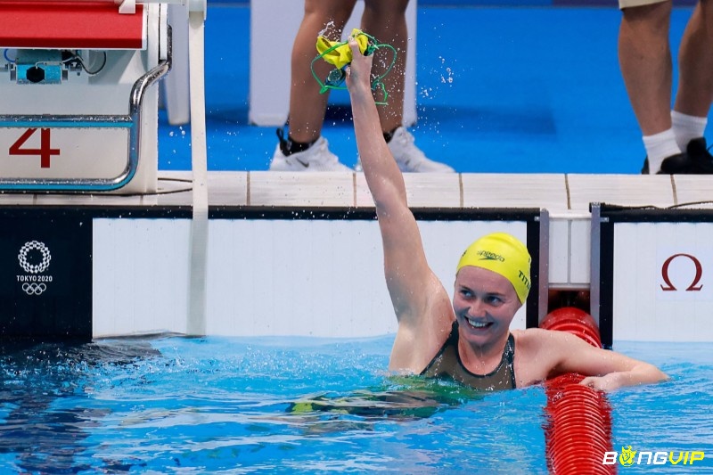 Ariarne Titmus (Australia) là đối thủ lớn của Katie Ledecky tại Olympic Paris 2024