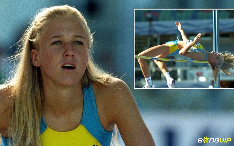 Kajsa Bergqvist giúp nhảy cao Thụy Điển được vinh danh trên đấu trường quốc tế