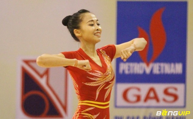 Đỗ Thị Ngân Thương nữ hoàng vàng thể dục dụng cụ Việt Nam, giành 2 HCV tại Seagame 22