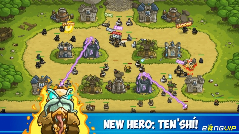Kingdom Rush với dung lượng chỉ 98MB