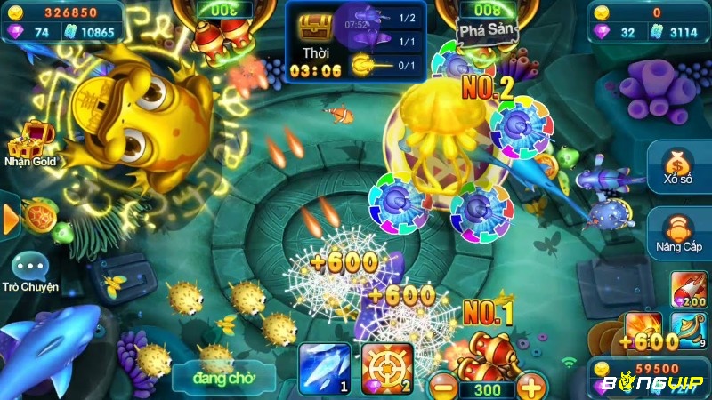 Ocean Master – game bắn cá offline chiến thuật với AI cá thông minh.