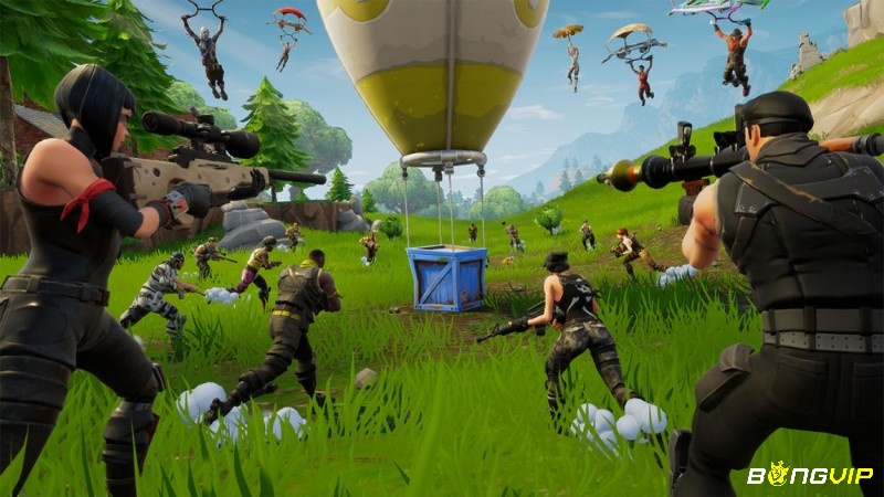 Trở thành người chiến thắng cuối cùng trong game Battle Royale