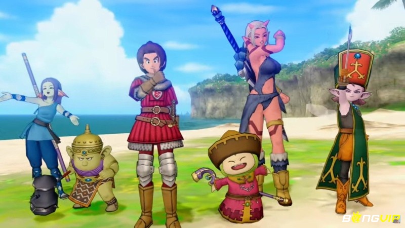 Dragon Quest XII: The Flames of Fate đồ họa nâng cấp đặc sắc