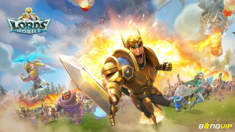 Lords Mobile – xây vương quốc, thu phục anh hùng và chinh phục bản đồ bằng chiến lược và sức mạnh quân sự
