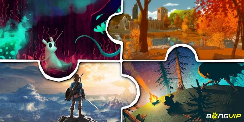 Các tựa game hành động, giải đố, nhập vai và thế giới mở với lối chơi đa dạng, cuốn hút.