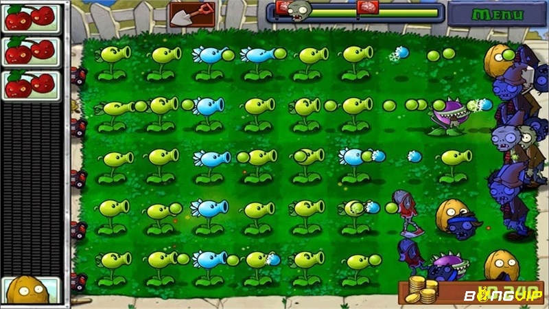 Game Plants vs. Zombies có đồ họa mang phong cách hoạt hình vui nhộn và độc đáo